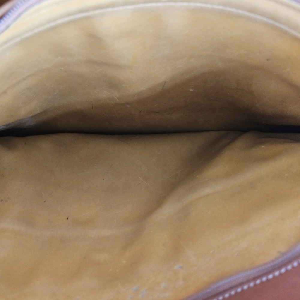 Vintage 90s Dooney And Bourke Pebbled Leather Satchel Laptop Bag Made In USA - Picture 14 of 16